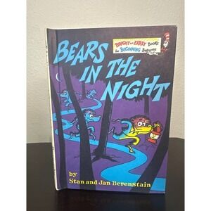 Bears in the Night‎ Book Stan & Jan Berenstain Bright Early Beginner Reader